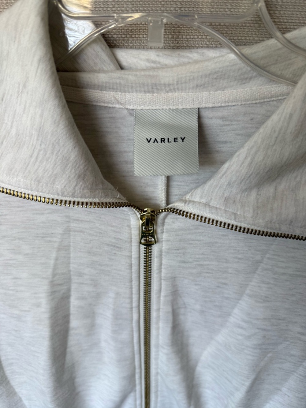 VARLEY Caldwell Half-Zip Romper Gold Zip Playsuit, M, EUC - Picture 6 of 10